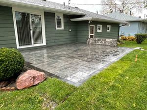 Modern Paver Patio