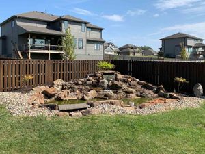 Backyard Rock Fountain