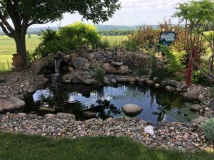 Backyard Waterfall